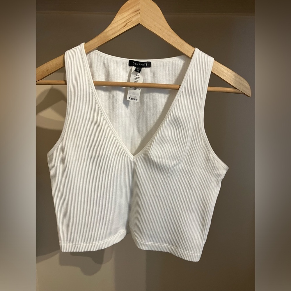 Dynamite Cropped Tank Top